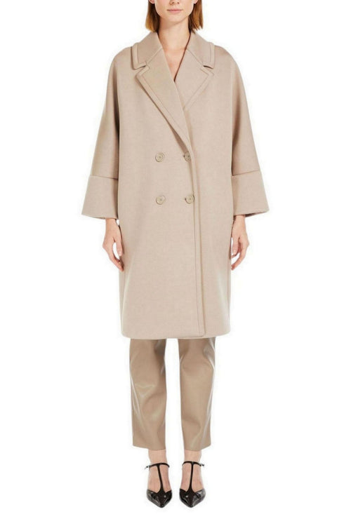 S Max Mara Giacconi Marrone da donna