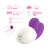 Vibratore Rabbit Doppia Stimolazione Punto G e Clitoride 10 Modalità Vibrazione