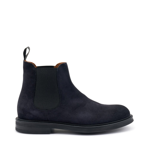 FRAU beatles uomo in camoscio blu 73A3