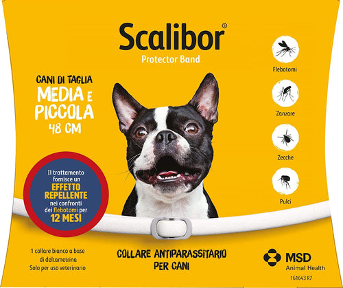 Collare antiparassitario per cani Scalibor Protector Band