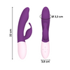 Vibratore Rabbit Doppia Stimolazione Punto G e Clitoride 10 Modalità Vibrazione