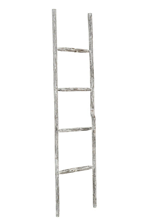 Biscottini Scala portasciugamani in legno finitura nera