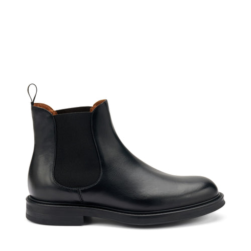 FRAU beatles uomo in pelle nero 73L3