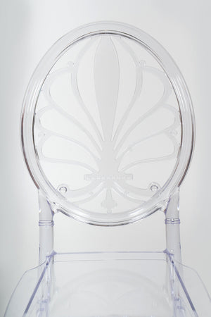 Biscottini Sedia Pranzo Bistrot Vintage Biscottini Policarbonato 39x40x91 per Cucina Locale