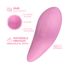 Succhia Clitoride Vibra 2in1 con Vibratore in Silicone sex toy multifunzione