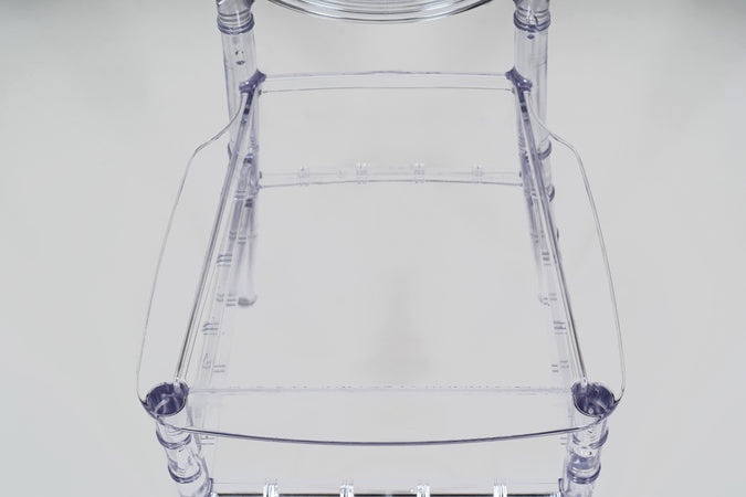 Biscottini Sedia Pranzo Bistrot Vintage Biscottini Policarbonato 39x40x91 per Cucina Locale