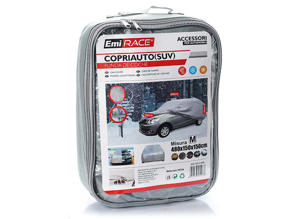 Telo Copriauto da Esterno Per SUV Misura M 480X150X150cm Impermeabile Antigraffio Resistente