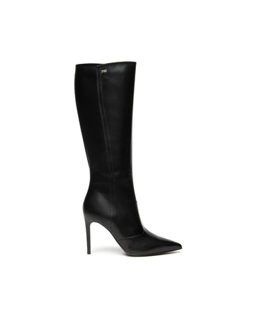 Nero Giardini stivali donna elegante in pelle nero I514424DE100