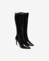 Nero Giardini stivali donna elegante in pelle nero I514424DE100