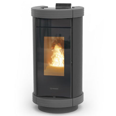 Thermorossi Termostufa a Pellet Dorica Idra 21 Metalcolor 22,5 kW