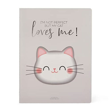 Legami, Quaderno A Righe Large, B5, Tema Kitty