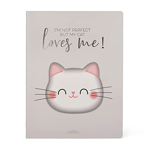 Legami, Quaderno A Righe Large, B5, Tema Kitty