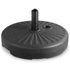 Base Ombrellone da Giardino in HDPE Riempimento fino a 28 kg per pali 38/48 mm