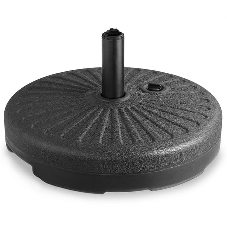 Base Ombrellone da Giardino in HDPE Riempimento fino a 28 kg per pali 38/48 mm