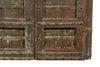 Biscottini Porta portone in legno massello e ferro da interno o da esterno vecchia e antica medievale
