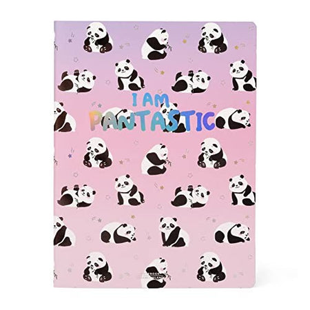 Legami, Quaderno A Righe Large, B5, Tema Panda