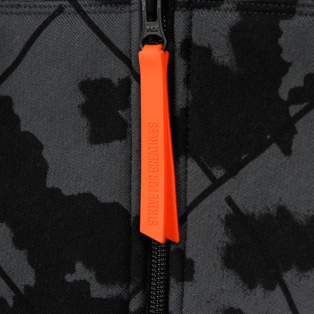 NIKE NBA Felpa Cappuccio Zip Uomo Lebron Hoodie Anthracite/team Orange da uomo