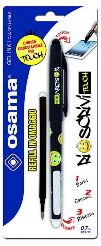 Osama Blister Penna+Refil Ri-Scrivi Nero