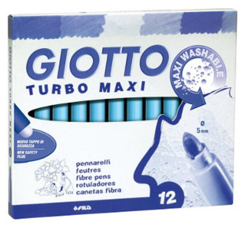 Pennarello Turbo Maxi Giotto Azzurro Cielo