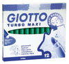 Pennarello Giotto Turbo Maxi Colore Verde Cinabro