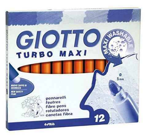 Pennarello Giotto Turbo Maxi Colore Arancione