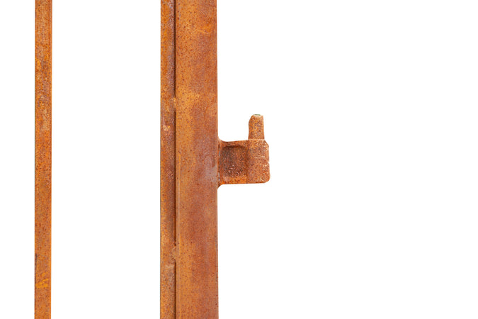 Biscottini Cancello in ferro Finitura anticata