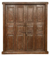 Biscottini Biscottini Portone Porta Antica Legno Teak Massello 220x198x15 Interno Esterno