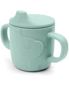 Tazza con Beccuccio Peekaboo - Elphee - Blu - 100% Silicone Alimentare Done By Deer