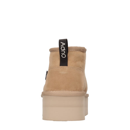 ADNO Stivali Beige da donna