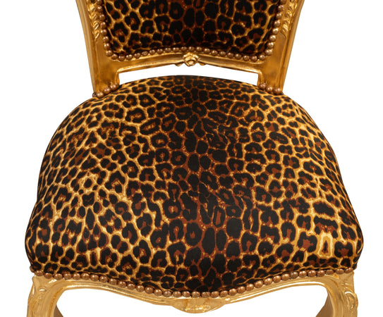 Biscottini Sedia Poltroncina Stile Luigi XVI Legno Faggio Intagliata Foglia Oro Biscottini