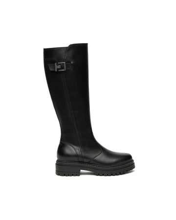 Nero Giardini stivali donna in pelle nero I514836D100