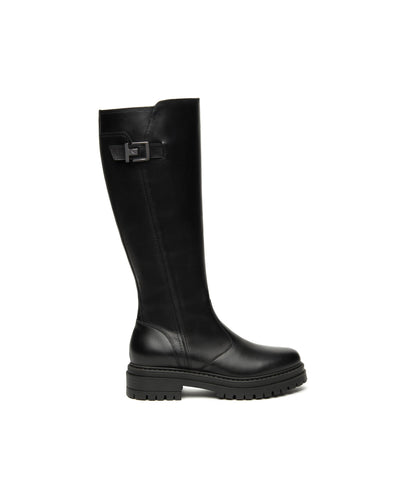 Nero Giardini stivali donna in pelle nero I514836D100
