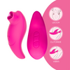 Stimolatore Clitoride 2in1 Vibra e Lecca Vibratore Multifunzione Licking Silicone