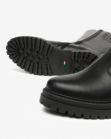 Nero Giardini stivali donna in pelle nero I514836D100