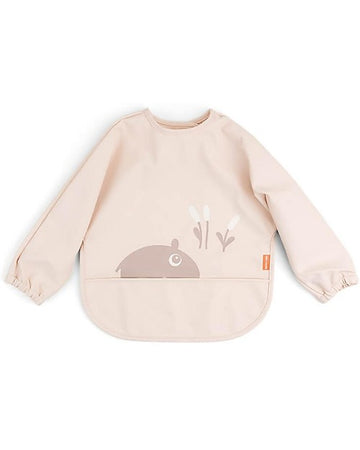 Bavaglio a Maniche Lunghe Impermeabile con Tasca - Ozzo - Cipria - Cer Done By Deer