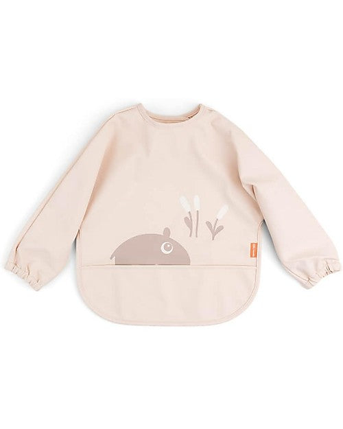 Bavaglio a Maniche Lunghe Impermeabile con Tasca - Ozzo - Cipria - Cer Done By Deer