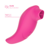 Stimolatore Clitoride 2in1 Vibra e Lecca Vibratore Multifunzione Licking Silicone