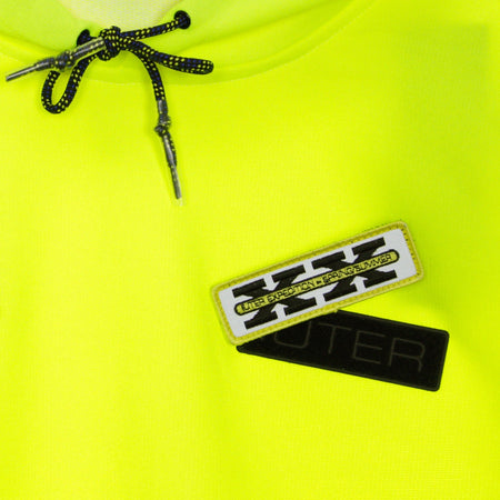 IUTER Felpa Leggera Cappuccio Uomo Visibility Hoodie Neon Yellow da uomo