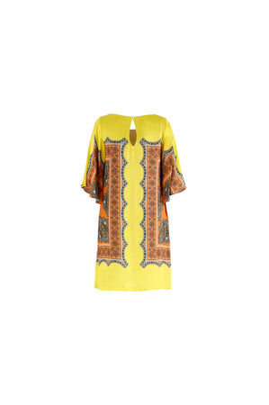 ABITO STAMPATO MANICHE AMPIE