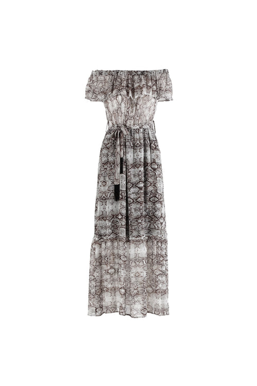 ABITO SCOLLO BARCA STAMPATO