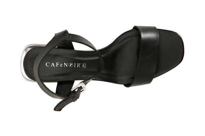 SANDALO GILDA TACCO MEDIO IN NAPPA