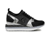 SLIP ON FINTO ALLACCIATO MULTIMATERIALE