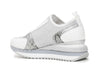 SLIP ON FINTO ALLACCIATO MULTIMATERIALE