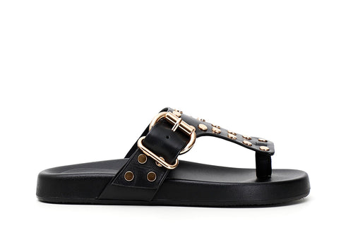 INFRADITO CON FIBBIA IN PELLE