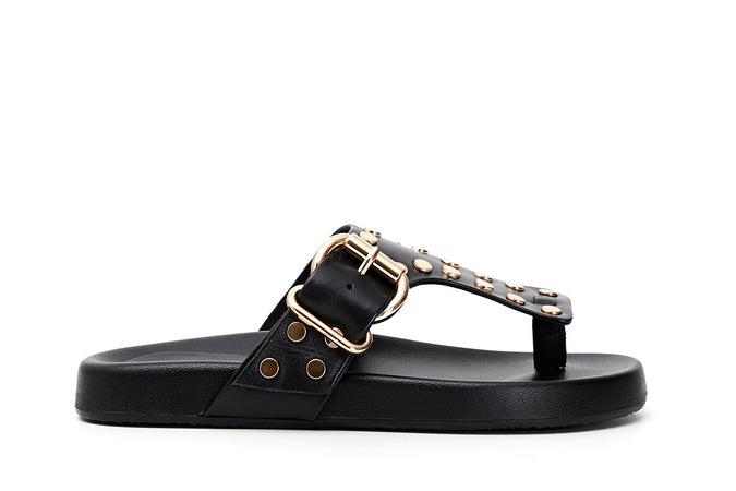 INFRADITO CON FIBBIA IN PELLE