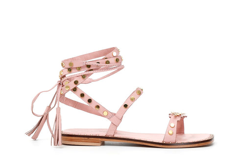 SANDALO SCHIAVA IN PELLE