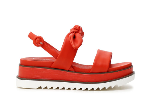 SANDALO FRATE CON FIOCCO E TRIPLA ZEPPA