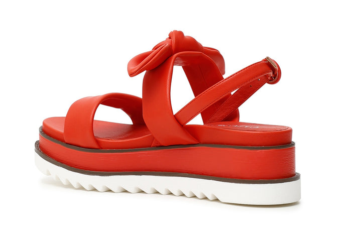 SANDALO FRATE CON FIOCCO E TRIPLA ZEPPA