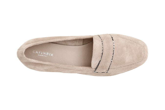 MOCASSINO IN PELLE SCAMOSCIATA