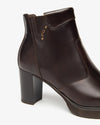 Nero Giardini tronchetti donna in pelle t.moro I513801D300